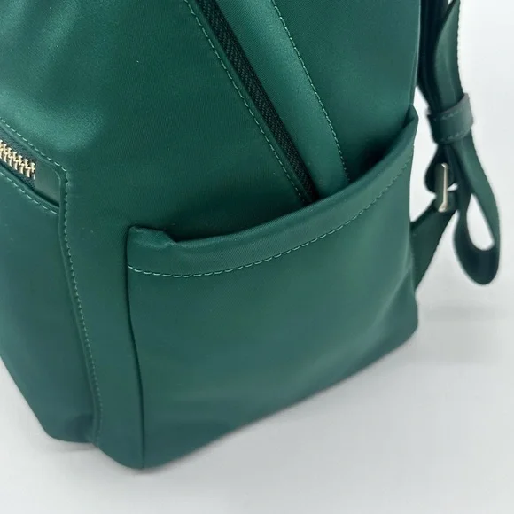 Kate Spade Chelsea Medium Backpack Green/Gold (NWT) - Picture 8 of 11